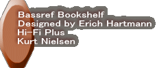 Bassref Bookshelf Designed by Erich Hartmann Hi-Fi Plus Kurt Nielsen
